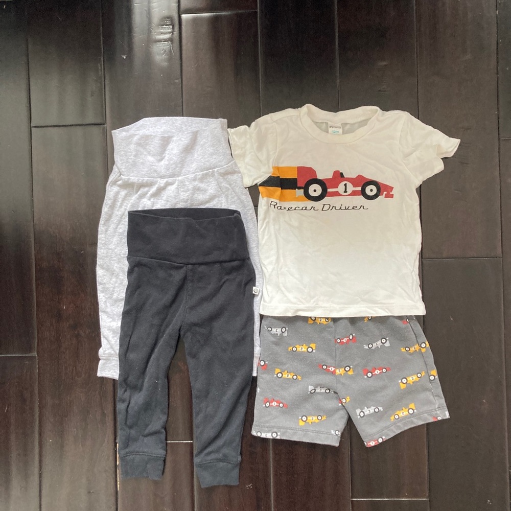 Bundle of 10 baby tops and bottoms